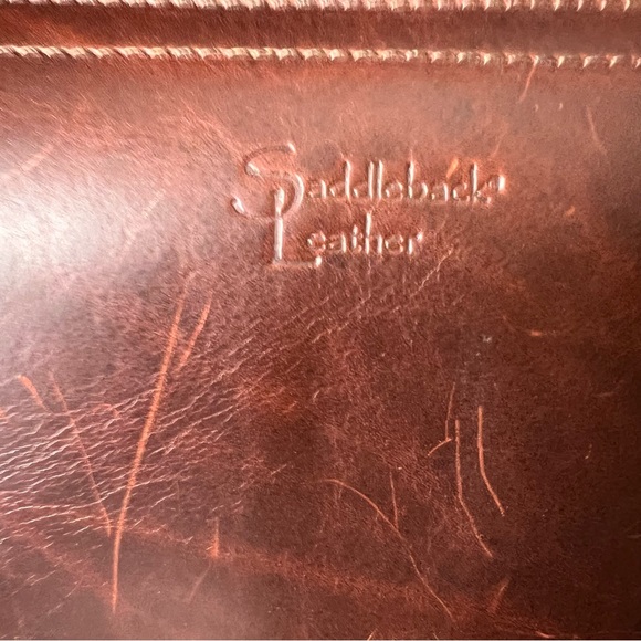Vintage Saddleback Leather Authentic Bag, brown, will last forever. Great! - Picture 12 of 15